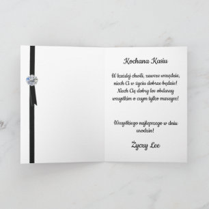 Urodziny - Gepersonaliseerde Poolse verjaardagskaa Kaart