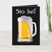 Urodziny - Poolse verjaardagskaart voor hem Kaart (Voorkant)