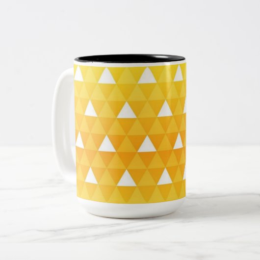 uroko cup  tweekleurige koffiemok (Voorkant links)