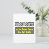 Urologen...slimmer Briefkaart (Staand voorkant)