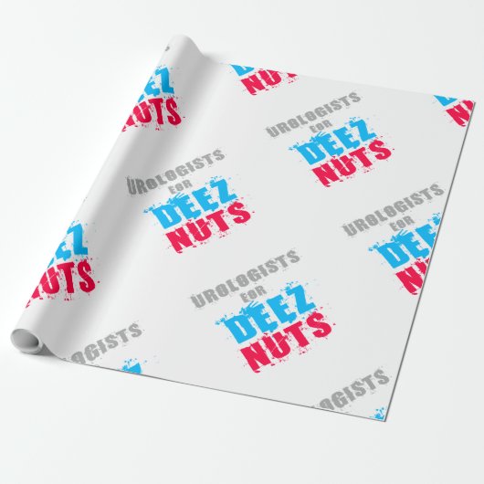 Urologen voor Deez Nuts Cadeaupapier (Uitgerold)