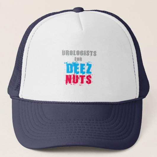 Urologen voor Deez Nuts Trucker Pet (Voorkant)
