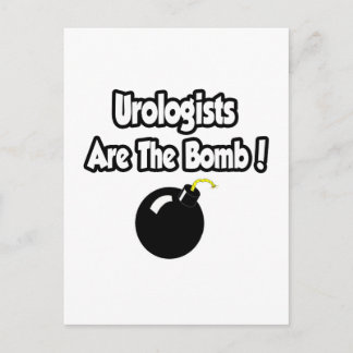 Urologen zijn de bom! briefkaart