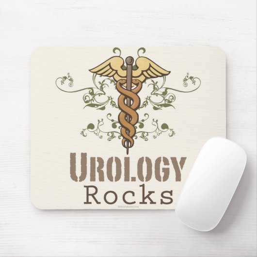 Urologie Rocks Urologist Mousepad Muismat (Met muis)