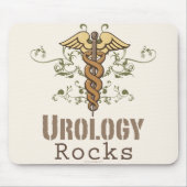 Urologie Rocks Urologist Mousepad Muismat (Voorkant)
