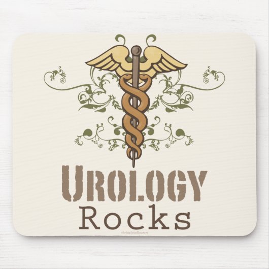 Urologie Rocks Urologist Mousepad Muismat (Voorkant)