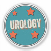 Urologie Sticker (Voorkant)