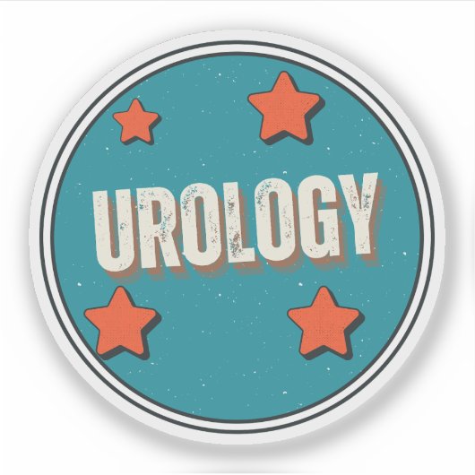 Urologie Sticker (Voorkant)