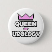 Urologische koningin ronde button 5,7 cm (Voorkant)