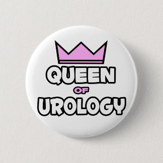 Urologische koningin ronde button 5,7 cm