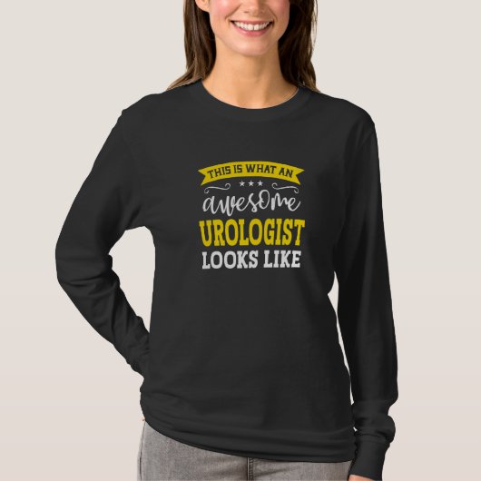 Urologist Job Title Employee Funny Worker Urologis T-shirt (Voorkant)