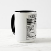 Urologist Nutrition Facts Mok (Voorkant links)