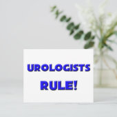 Urologisten regelen! briefkaart (Staand voorkant)