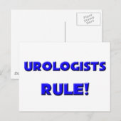 Urologisten regelen! briefkaart (Voorkant / Achterkant)