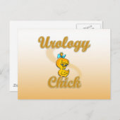 Urology Chick Briefkaart (Voorkant / Achterkant)