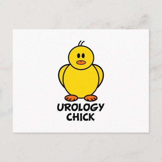 Urology Chick Briefkaart (Voorkant)