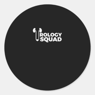 Urology Squad Ronde Sticker