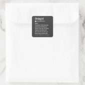 Uroloog definitie grappige urologie vierkante sticker (Tas)