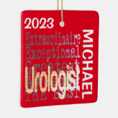 Uroloog Extraordinaire CUSTOM Keramisch Ornament (Rechts)
