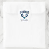 Uroloog Nier Medisch Team Design Vierkante Sticker (Tas)