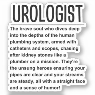 Uroloog Sticker