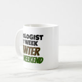 Uroloog van Week Hunter van Weekend Koffiemok (Voorkant links)