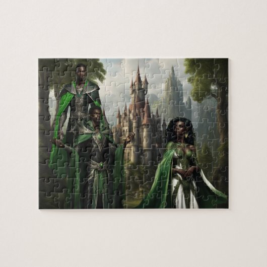 Uromasitsun Royalty-Hoesje, kunst Legpuzzel (Horizontaal)