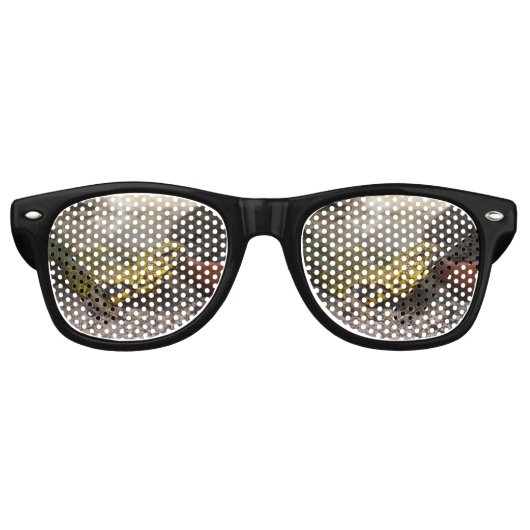 Uromastyx geyri retro zonnebril (Voorkant)