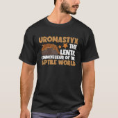 Uromastyx Lentil Connoisseur Dabb Lizard T-shirt (Voorkant)