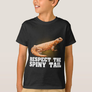 Uromastyx respecteert de Spiny Tail Funny Pet Dabb T-shirt
