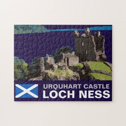 URQUHART CASTLE LEGPUZZEL (Horizontaal)