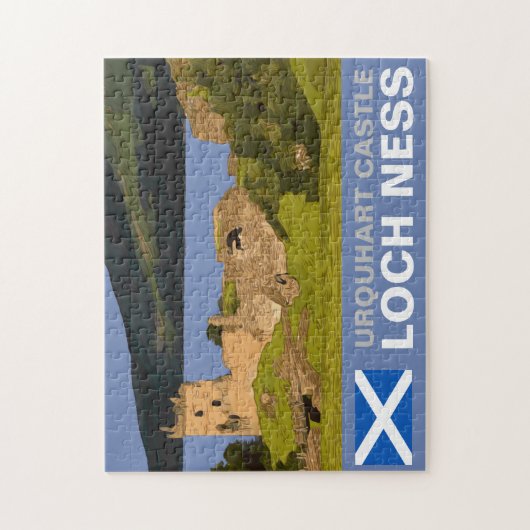 URQUHART CASTLE LEGPUZZEL (Verticaal)