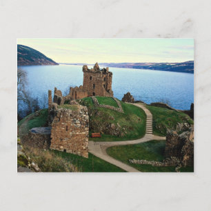 Urquhart Castle, Loch Ness, Schotland Briefkaart