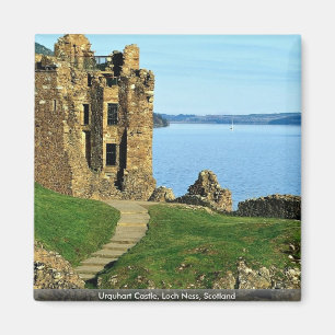Urquhart Castle, Loch Ness, Schotland Magneet