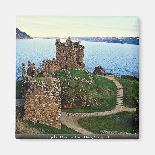 Urquhart Castle, Loch Ness, Schotland Magneet (Voorkant)