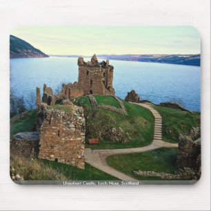 Urquhart Castle, Loch Ness, Schotland Muismat