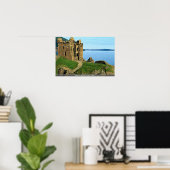 Urquhart Castle, Loch Ness, Schotland Poster (Thuiskantoor)