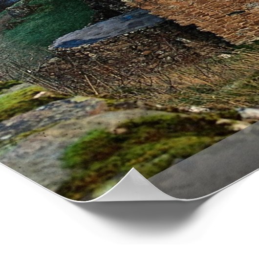 Urquhart Castle, Loch Ness, Schotland Poster (Hoek)