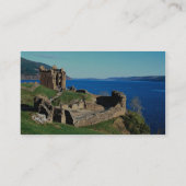 Urquhart Castle, Loch Ness, Schotland Visitekaartje (Achterkant)