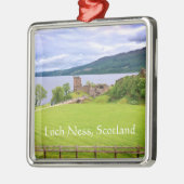 Urquhart Castle Loch Ness Scotland Fograaf Metalen Ornament (Links)