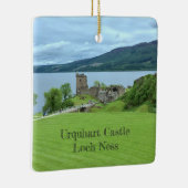 Urquhart Castle Loch Ness Scotland Landscape Foto Keramisch Ornament (Rechts)