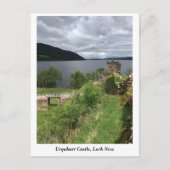 Urquhart Castle on Loch Ness, Highlands Scotland Briefkaart (Voorkant)