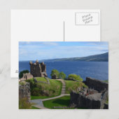 Urquhart Castle Ruins Briefkaart (Voorkant / Achterkant)