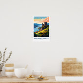 Urquhart Castle Scotland Reisprint Poster (Keuken)