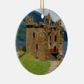 Urquhart Castle - Scottish castles collectie Keramisch Ornament (Rechts)