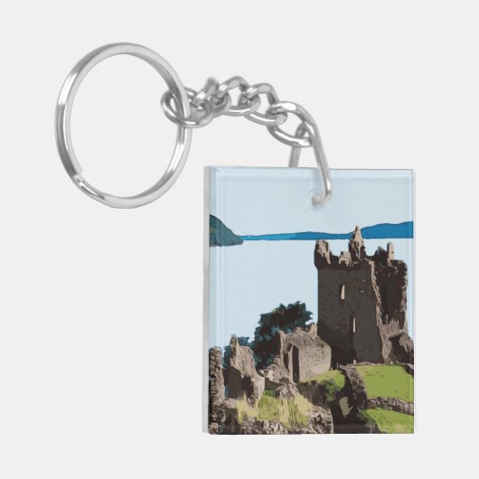 URQUHART CASTLE SLEUTELHANGER (Voorkant Links)