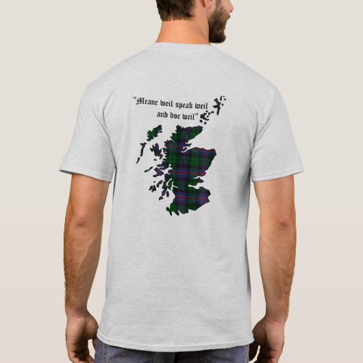 Urquhart Clan Adult T-shirt (Achterkant)