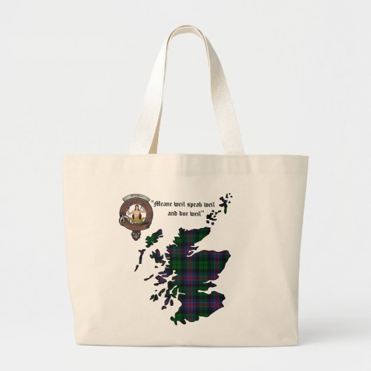 Urquhart Clan Badge Jumbo Tas (Voorkant)