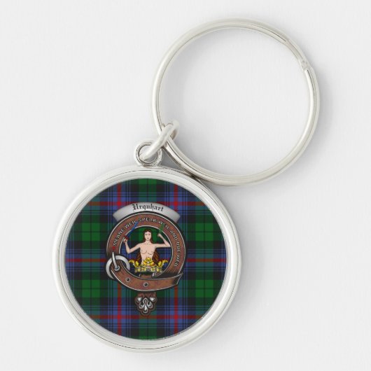 Urquhart Clan Badge Key Ring Sleutelhanger (Voorkant)