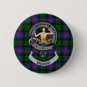 Urquhart Clan Badge Personalized Ronde Button 5,7 Cm (Voorkant)